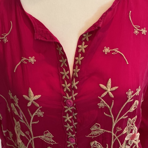 Johnny Was blouse - Picture 3 of 7